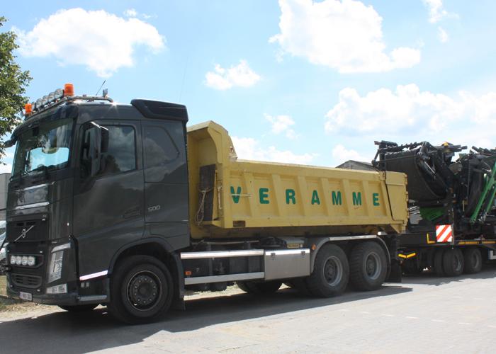 Veramme transport en levering